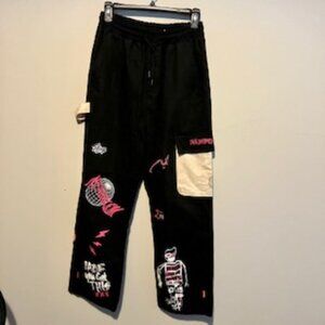 Unisex Aelfric Eden Graffiti Foam Print Cargo pant size Boys XL waist 28